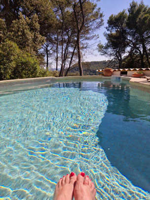 12 von 12 Juli 2022, Vive la France, Pool-Nachmittag