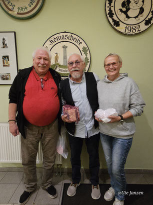 v.l.  Werner Janke, Klaus Thees, Elke Pilkowski