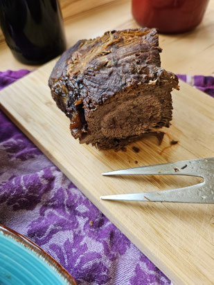 Sauerbraten mit Semmelknödel