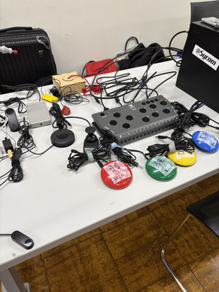 アクセシビリティの展示写真（アクセスコントローラー）