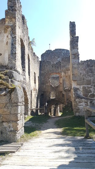 Auf der Burg Prandegg