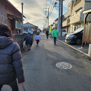 防犯パトロール　中ごろ