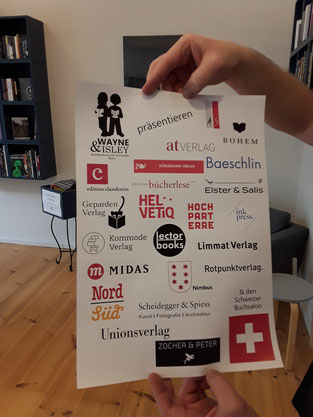 Wir präsentieren: viele tolle Schweizer Verlag.