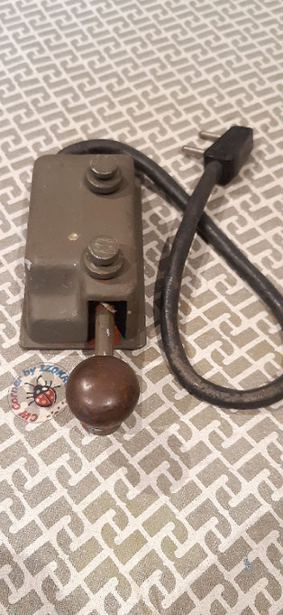 Swedish military morse key