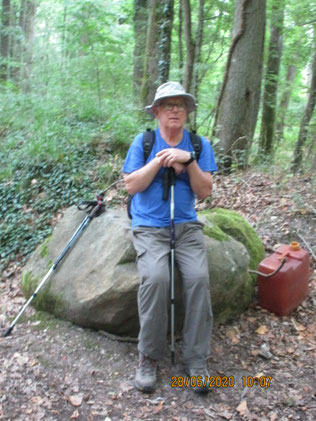 Une petite pause pour la pose