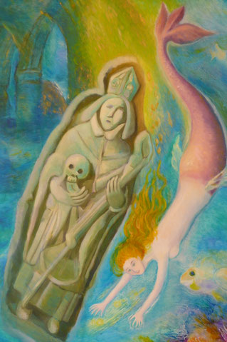 Coming to meet 40x70cm