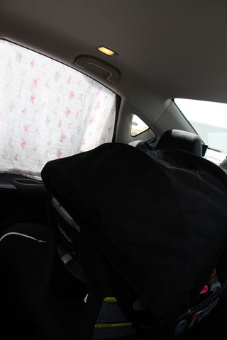 Rent car when travelling with baby