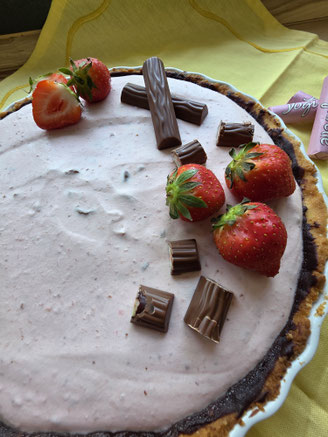 Erdbeer-Yogurette-Tarte