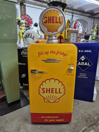 Classic Edition Shell Retro Kühlschrank