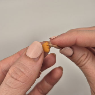 Anleitung für Marzipan Pinguin