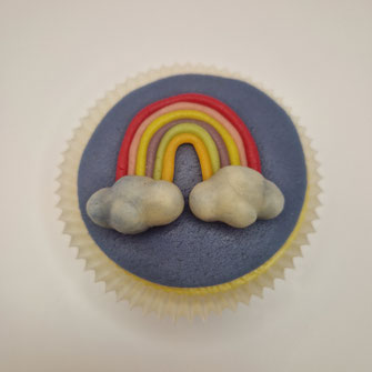 Modellieranleitung Marzipan Regenbogen