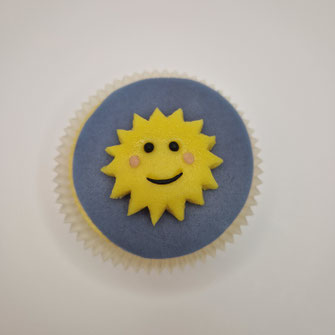 Modellieranleitung Marzipan Sonne