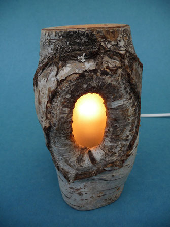 Tischlicht elektrisch Drechseln Drechslerei Holzartikel Kunsthandwerk Holz, Geschenk Geschenkartikel Mitbringsel Kunst