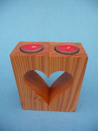 Tischlicht Douglas Drechseln Drechslerei Holzartikel Kunsthandwerk Holz, Geschenk Geschenkartikel Mitbringsel Kunst