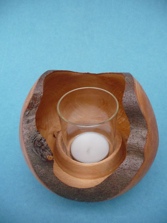 Windlicht Hagenbuche Drechseln Drechslerei Holzartikel Kunsthandwerk Holz, Geschenk Geschenkartikel Mitbringsel Kunst
