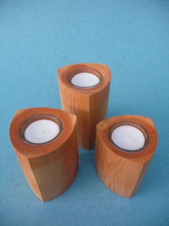 Tischlicht Lärche Drechseln Drechslerei Holzartikel Kunsthandwerk Holz, Geschenk Geschenkartikel Mitbringsel Kunst