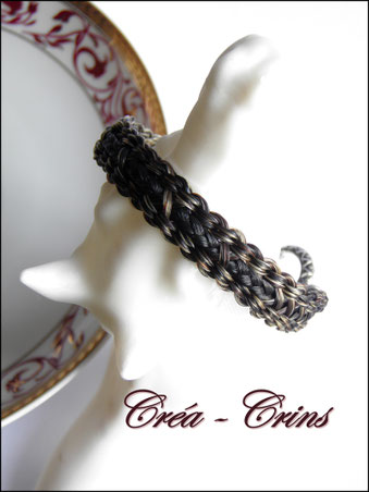 bracelet en crin de cheval personnalisé