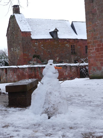 Bonhomme de Neige à Collonges-la-Rouge