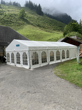 Festzelt 6m für Anlässe zu mieten