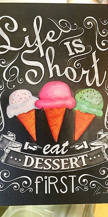 life is short eat dessert first smoocht Singapore 