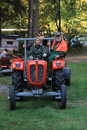 Holzaktion 2018, Foto: Förderkreis Hütte