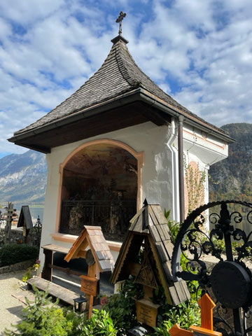 Gegenreformation, Friedhof, Ölberg, Ölbergkapelle, Hallstatt, Markt, Angstkapelle, Welterbe, Hallstatt-Dachstein/Salzkammergut,