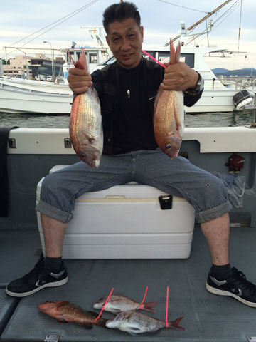良型含む4fish！&リベンジ成功！