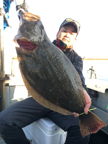 お見事‼(^^♪　76㎝！今シーズンMAX！亀田様　おめでとうございます(^^♪
