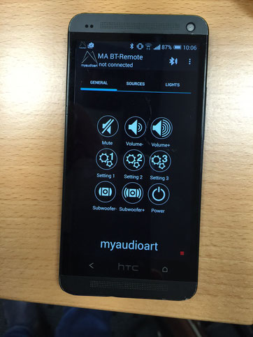 coming soon...die Android App