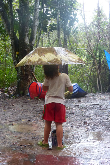 Nagual im Regen