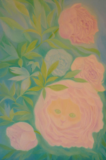 Katzenseele 40x60cm (private collection)