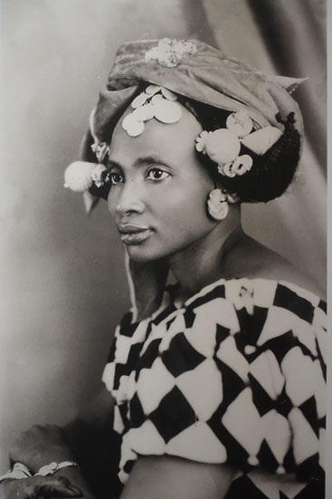 Sénégal, MUPHO : Une des photographie de l'exposition Rêveries d'hier, réalisée à Saint-Louis (années 1930 à 1950)