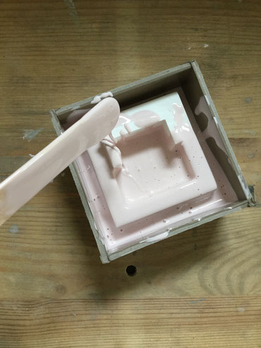 Silicone Mould For A PASiNGA Concrete Jewellery Box