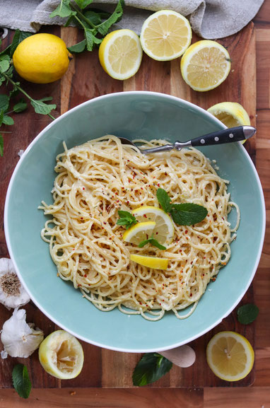 Zitronenpasta