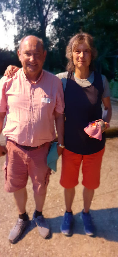 Dieter und Sabine 2. A-Turnier Doublette formee´