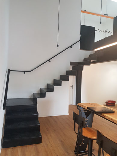escalier metal