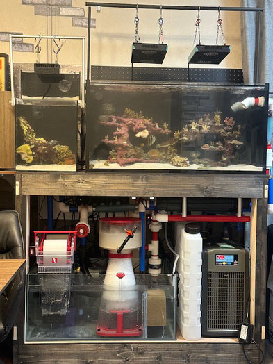 HSBAO　DCポンプ　オーバーフローBOX　カラー配管
