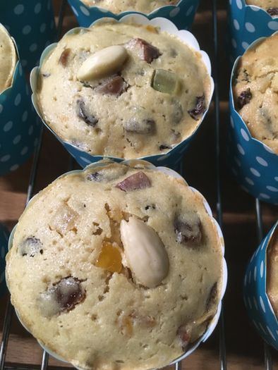 Dundee Cake muffins