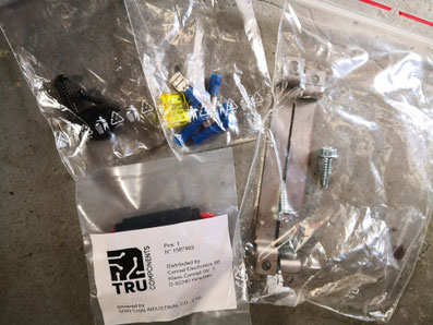 Auch für den elktr. Anschluss ist alles dabei