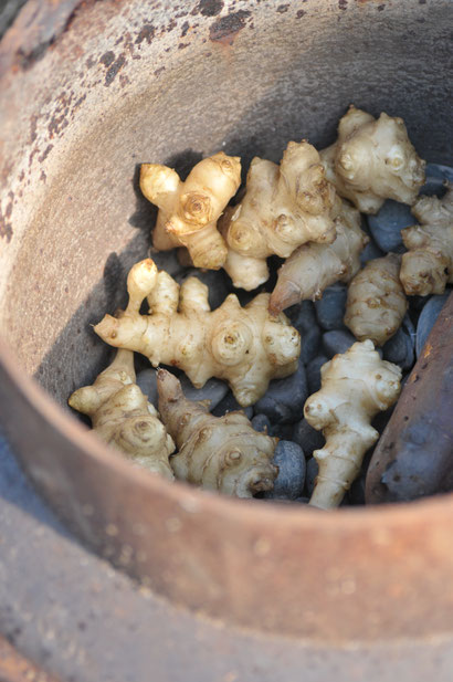 石焼き芋　キクイモ　自然栽培　固定種　農業体験首都圏　体験農場首都圏　野菜作り教室首都圏  さとやま農学校 無農薬栽培