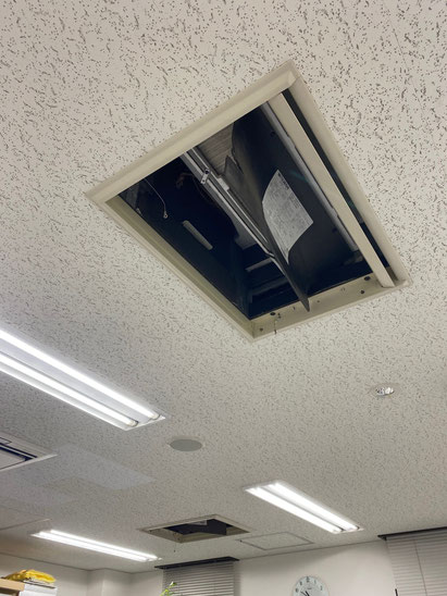 埋込型のロスナイのクリーニング
