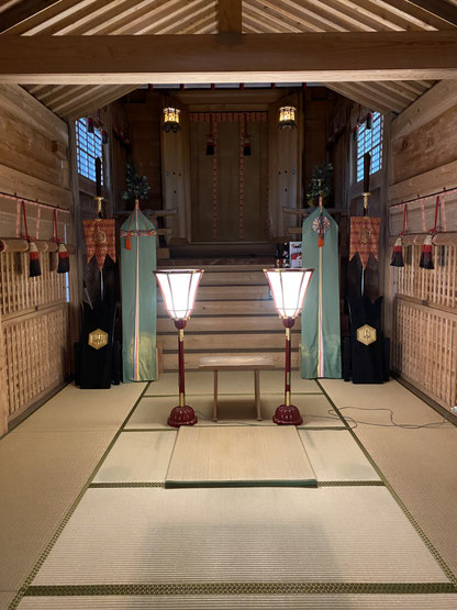 大祭の装飾