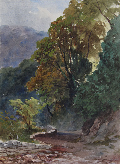 Karl Lang Archiv Büsingen Thomas Burton Watkin Forster TBWF Aquarell watercolor