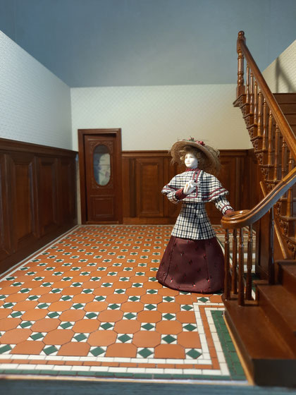 Miniature tiles dolls houses 2025