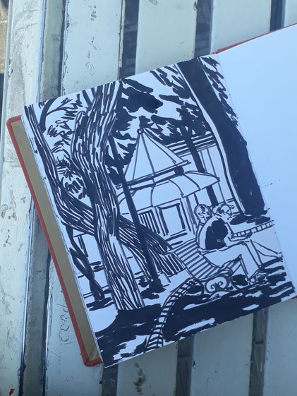 Cuaderno de bocetos.