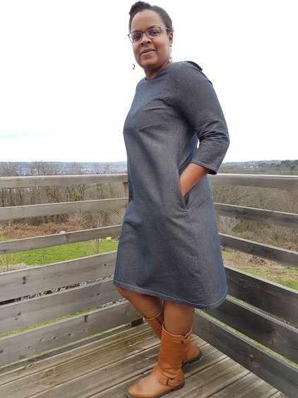 robe scarlett, les lubies de cadia par danse des aiguilles