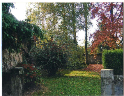 le jardin du presbytère avant ( photo Céline Caillabet)