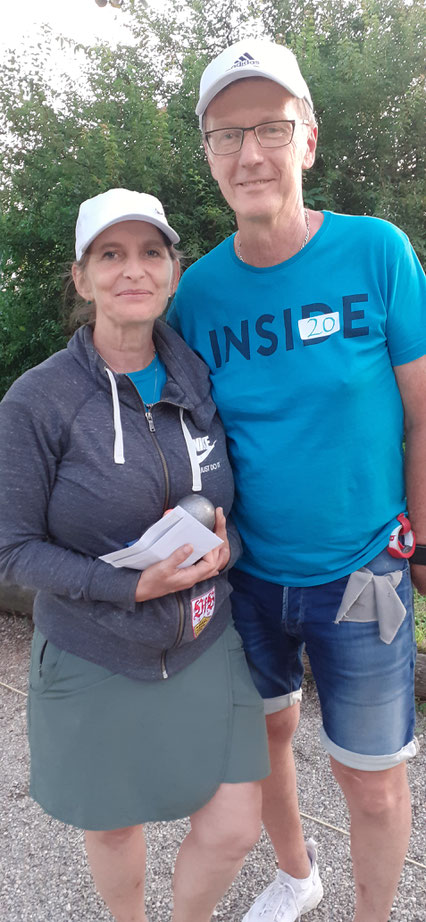 Anita und Jürgen Sieger C-Turnier Doublette formee´ 28.7.2024