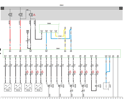 DAF LF45, LF55 ABS/ASR-E Wiring Diagram