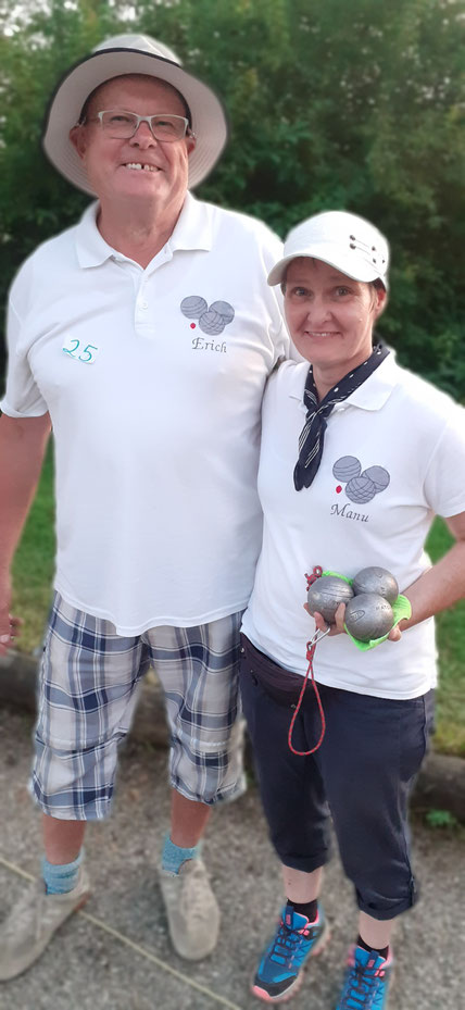 Manuela und Erich 2.B-Turnier Doublette formee´